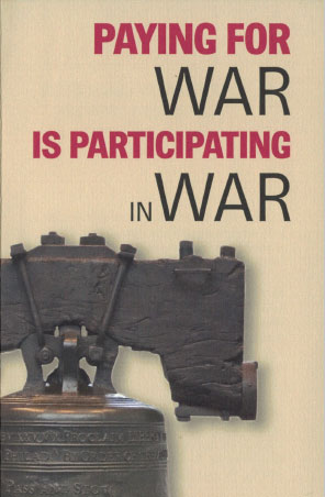 National Campaign for a Peace Tax Fund brochure National Campaign for a Peace Tax Fund brochure
